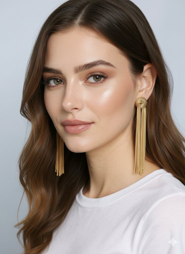 The Victoria earrings gold