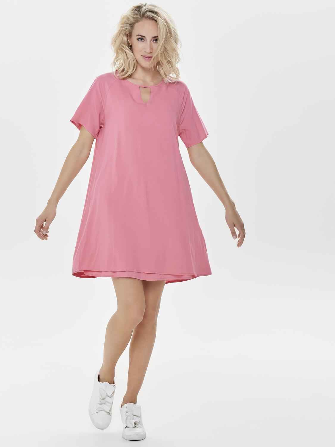 LISA SS PEEP DRESS