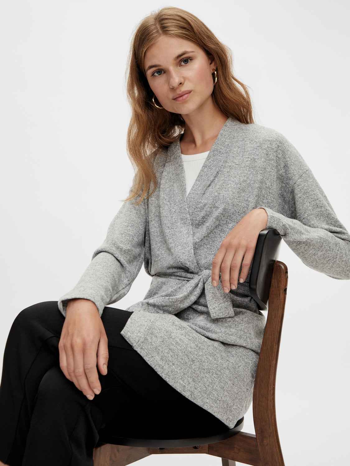 PAM LS CARDIGAN LOUNGE WEAR