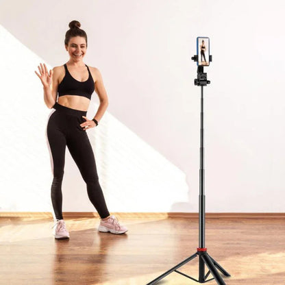 PULUZ Teleskopiskt aluminiumstativ 2m