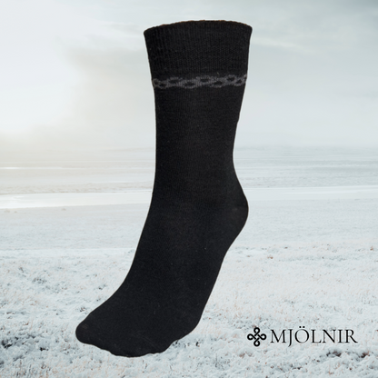 Reidsokkar Mjölnir Jodhpur Svart