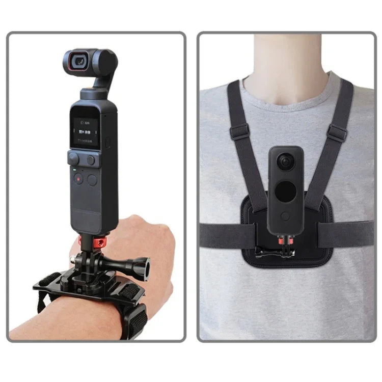 1/4-tums skruvadapter till stativ för GoPro, Insta360 & andra actionkameror