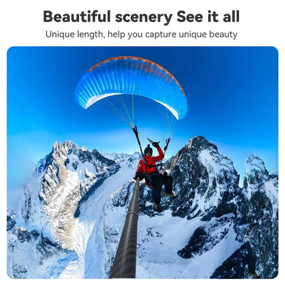 TELESIN 3M Kolfiber Selfie Stick Monopod med 1/4"-Gänga