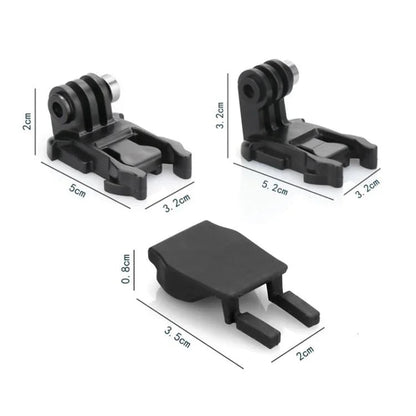 2-pack Snabbfäste i L-form till Actionkameror