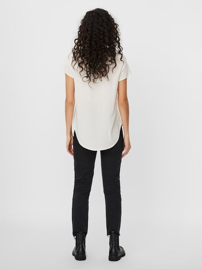 BECCA PLAIN SS TOP