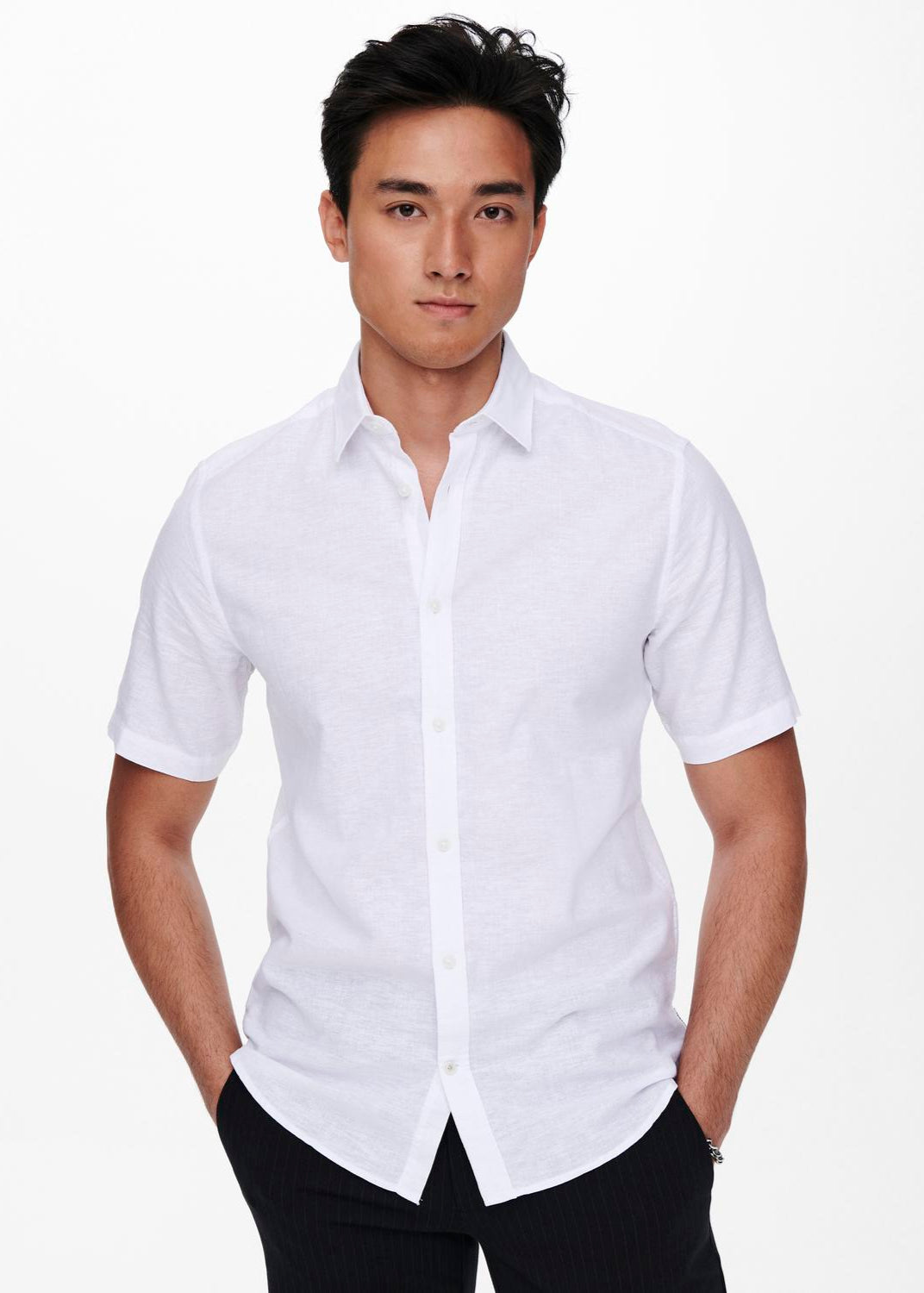 CAIDEN LIFE SS LINEN SHIRT