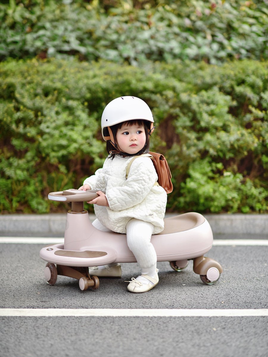 Classic 2-4Yrs Pink Swing Car-1