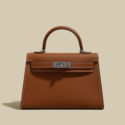 Classic Top-Handle Leather Bag-1