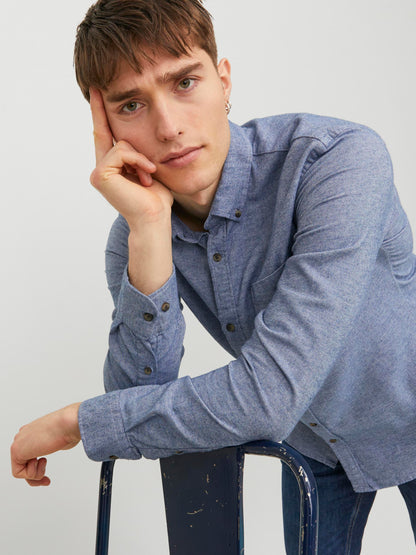 CLASSIC MELANGE SHIRT LS