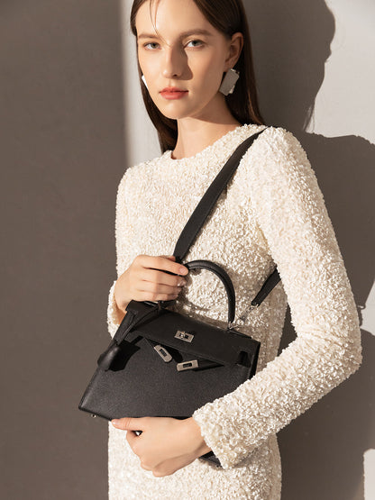 Clifton Leather Top Handle Bag-2