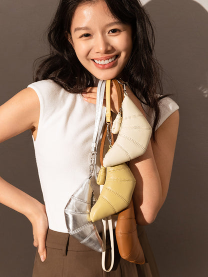 Croissant Clutch Bag Charm-1