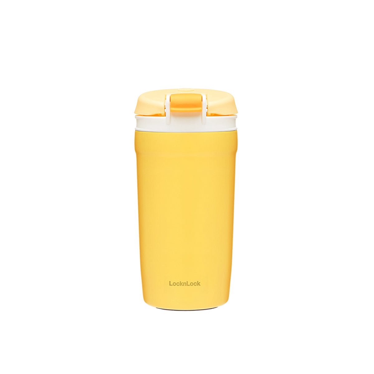 Ease Onetouch 430ml Yellow Insulated Travel Coffee Mug-0