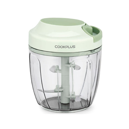 Easy Spin Multifunction 900ml Mint Vegetable Chopper - Effortless Food Preparation-0