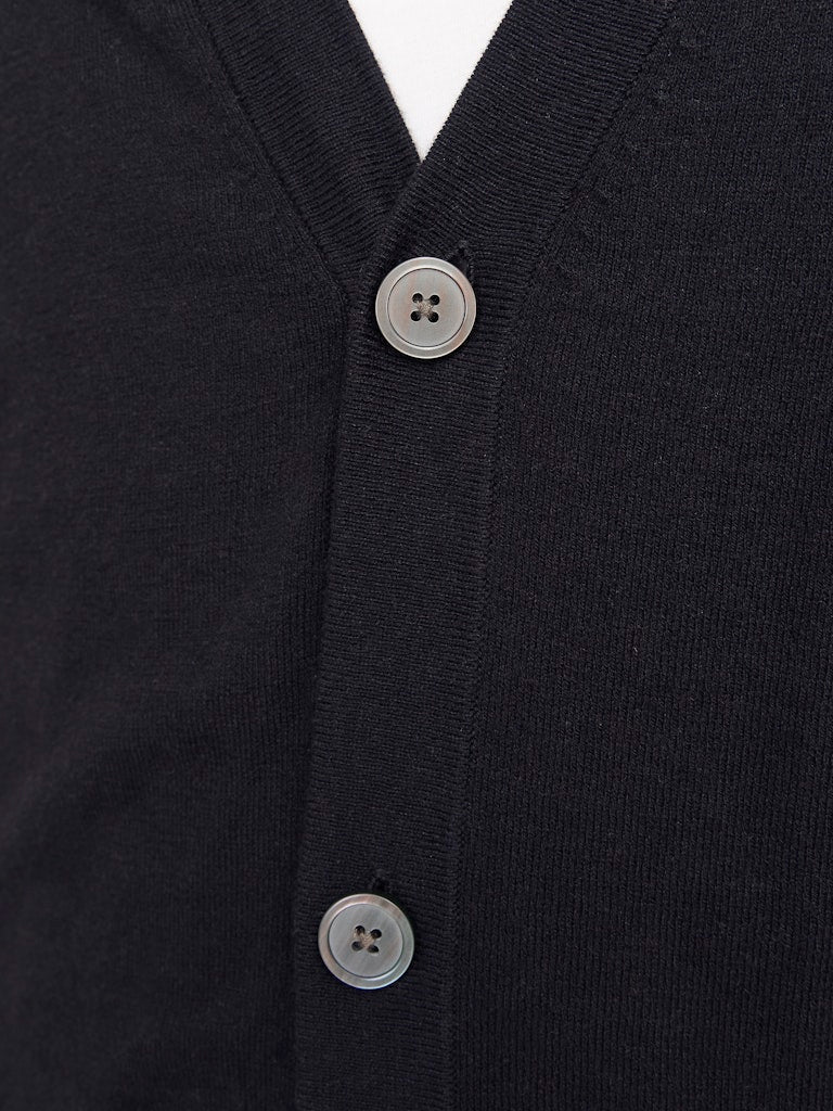 EMIL KNIT BUTTON CARDIGAN