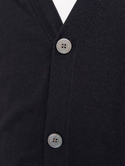 EMIL KNIT BUTTON CARDIGAN