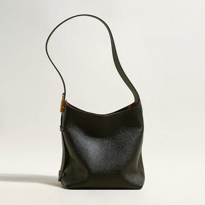 Essential Leather Bucket Bag-1