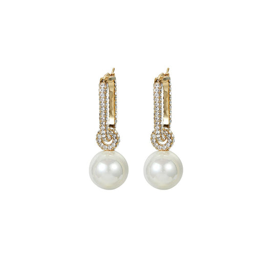 French Lady Gold Earrings-0