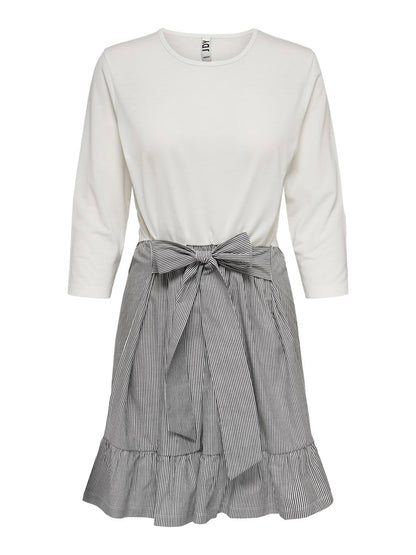 GABRIELLA 3/4 MIX DRESS