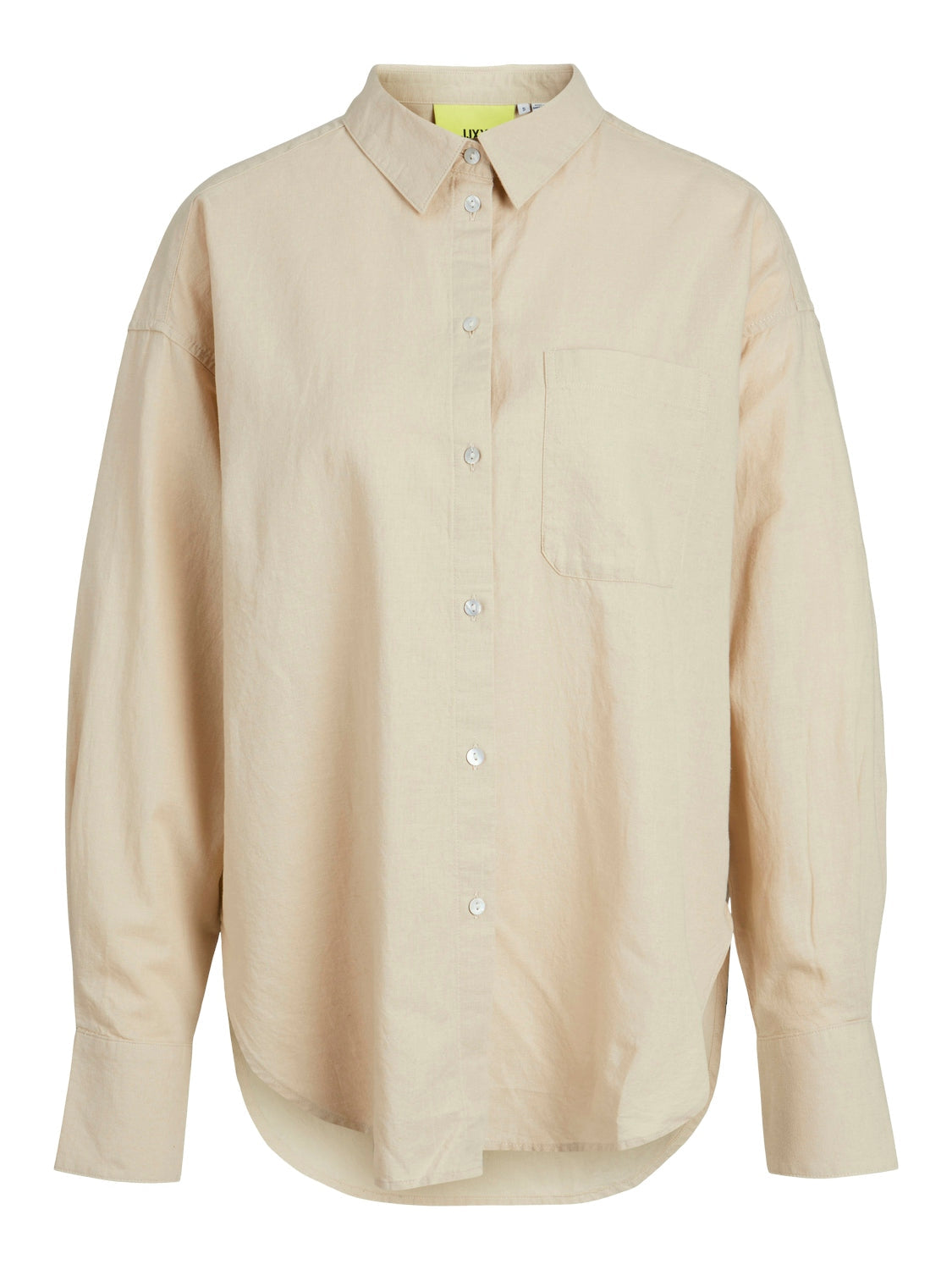 JAMIE LS LINEN BLEND SHIRT