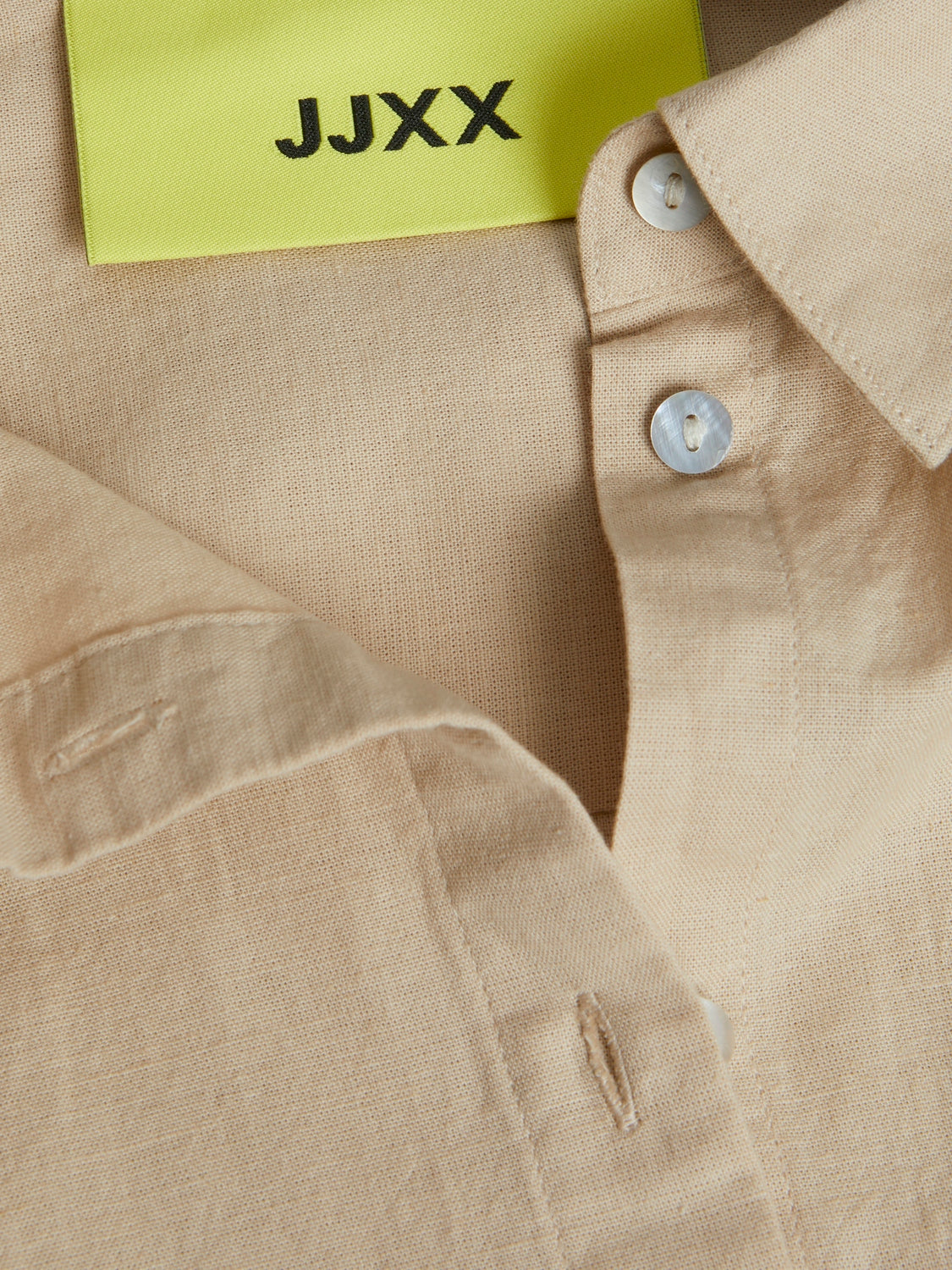 JAMIE LS LINEN BLEND SHIRT