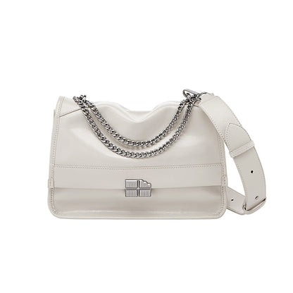 Large-Capacity Calf Leather Work Commute Bag-5