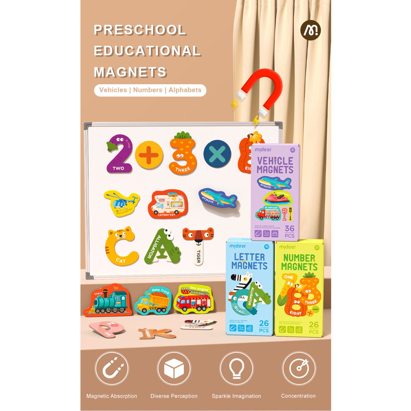 Letter Magnets 26pcs-3