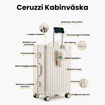 Ceruzzi Kabinväska med USB-laddning