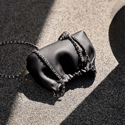 Mini Dumpling Clutch Crossbody Bag-3