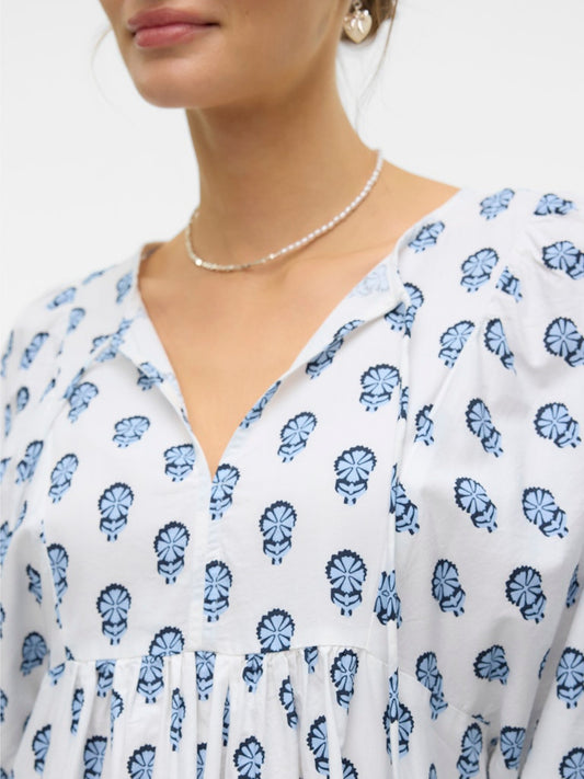 MYKONOS 3/4 TIE DRESS