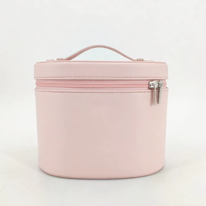 Necessär & Sminkväska – Lyxig toalettväska i läderlook (stor)