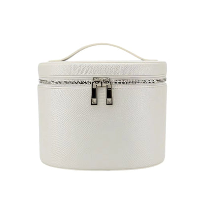 Necessär & Sminkväska – Lyxig toalettväska i läderlook (stor)