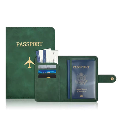 Passfodral & reseplånbok – kompakt RFID-skydd för pass och kort