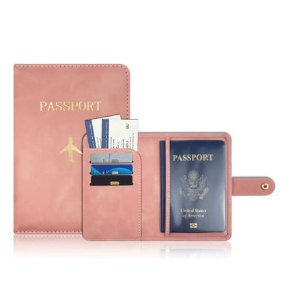 Passfodral & reseplånbok – kompakt RFID-skydd för pass och kort