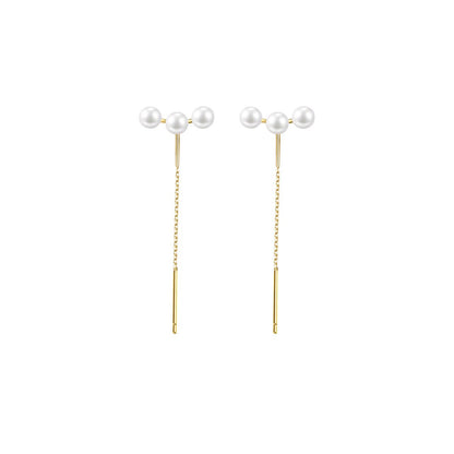 Pearl Collector Gold Earrings Set-1