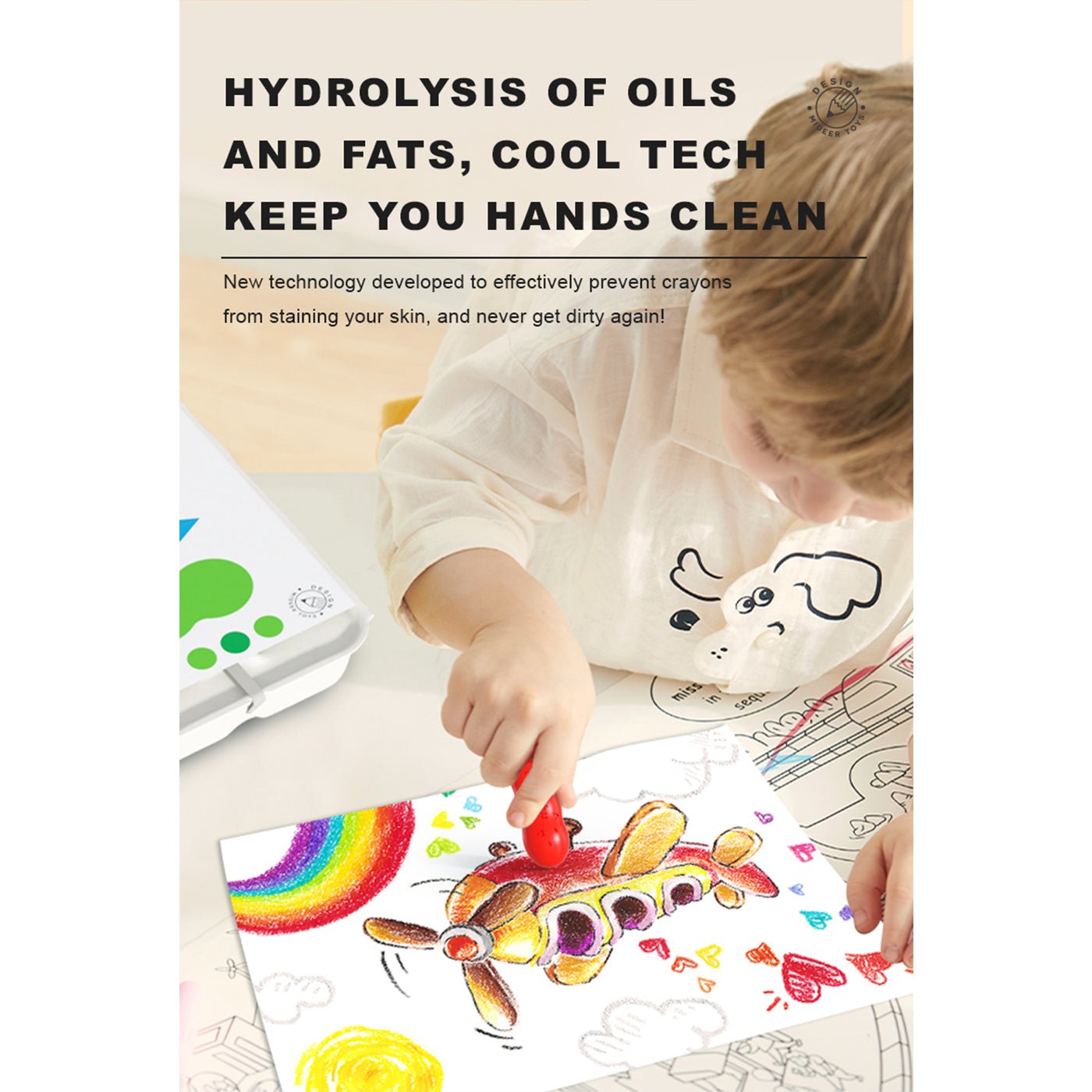 Pease Crayons 8 Colors-4