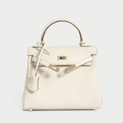 Queens Mini Top Handle Leather Bag-6