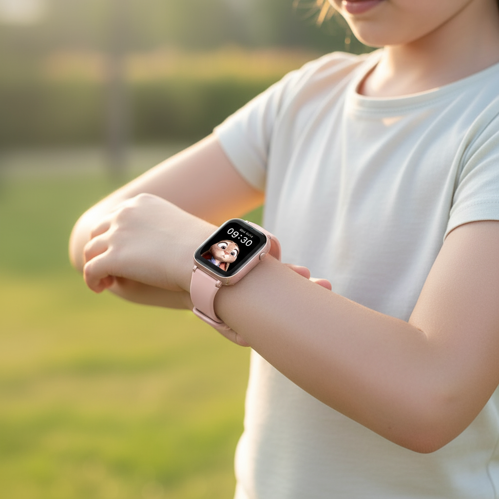 Smartklocka för Barn med GPS-spårning, Videosamtal & SOS