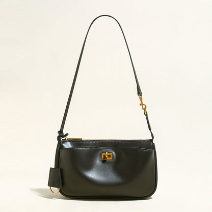 Santa Monica Leather Shoulder Bag-0
