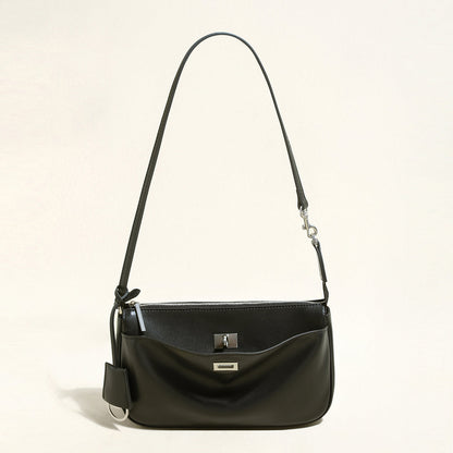 Santa Monica Leather Shoulder Bag-5