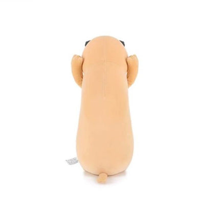 Sleepy Cat Long Cushion Orange Stuffed Plush Toy-2