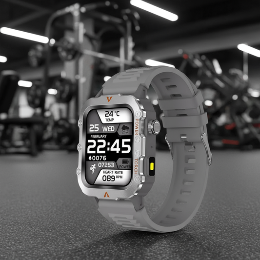 Smartwatch med GPS och Pulsmätare - Sportklocka