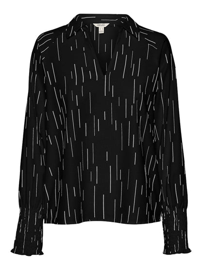 SNORA VEDA LS V-NECK BLOUSE