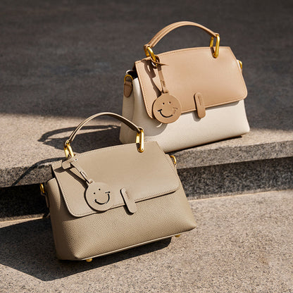 Supple Work Leather Satchel Bag-1