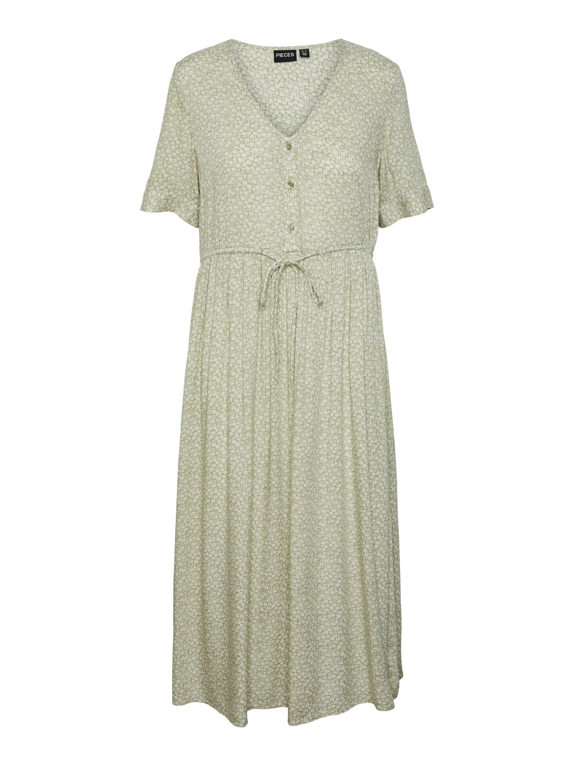 TALA SS STRING TIE MIDI DRESS