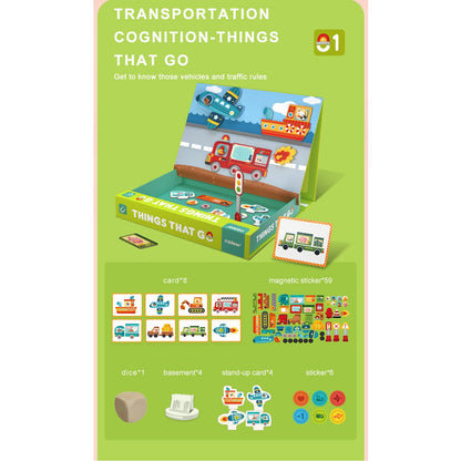 Things That Go Magenetic Playset-2