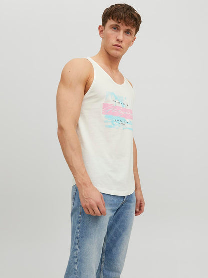 TULUM SKETCH LOOSE TANK TOP