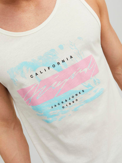 TULUM SKETCH LOOSE TANK TOP