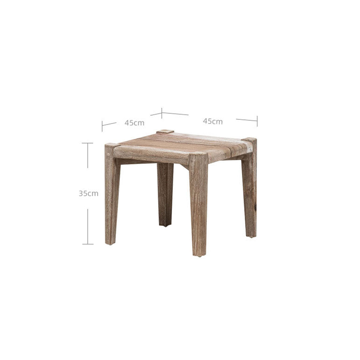 Valan Teak Side Table-4