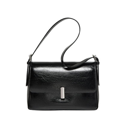 Versatile and Stylish Calf Leather Crossbody Bag-0