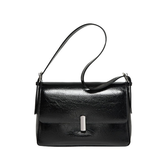 Versatile and Stylish Calf Leather Crossbody Bag-0
